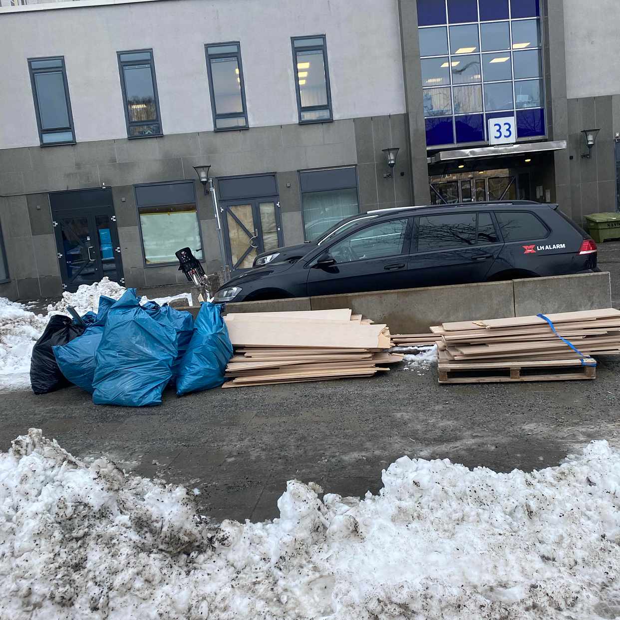 image of Upphämtning av byggavfall - Johanneshov