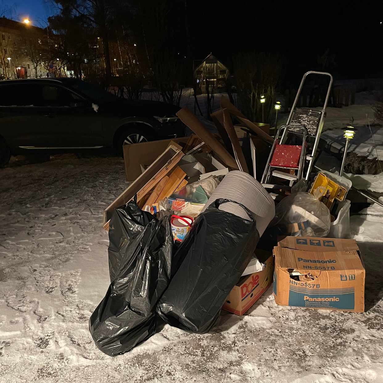 image of Waste from move - Falun
