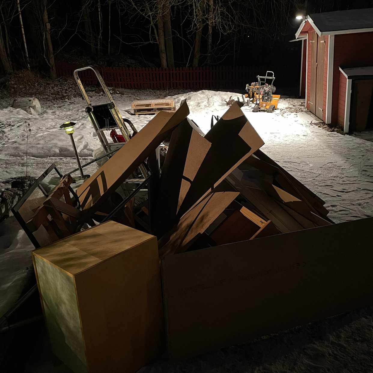 image of Waste from move - Falun