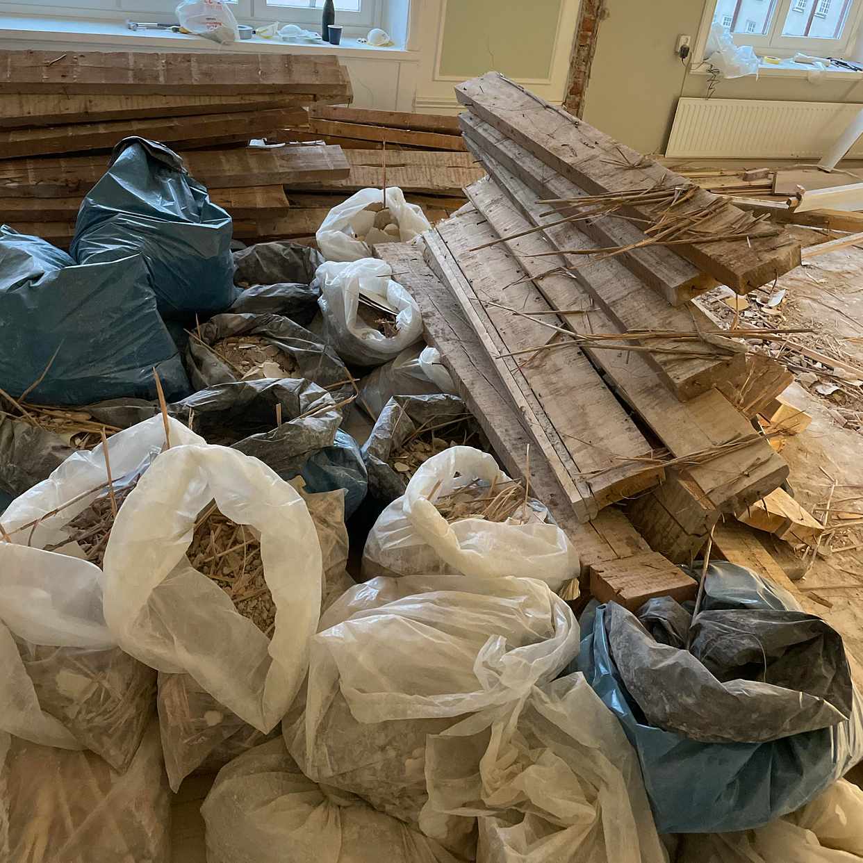 image of Återvinning av material - Stockholm