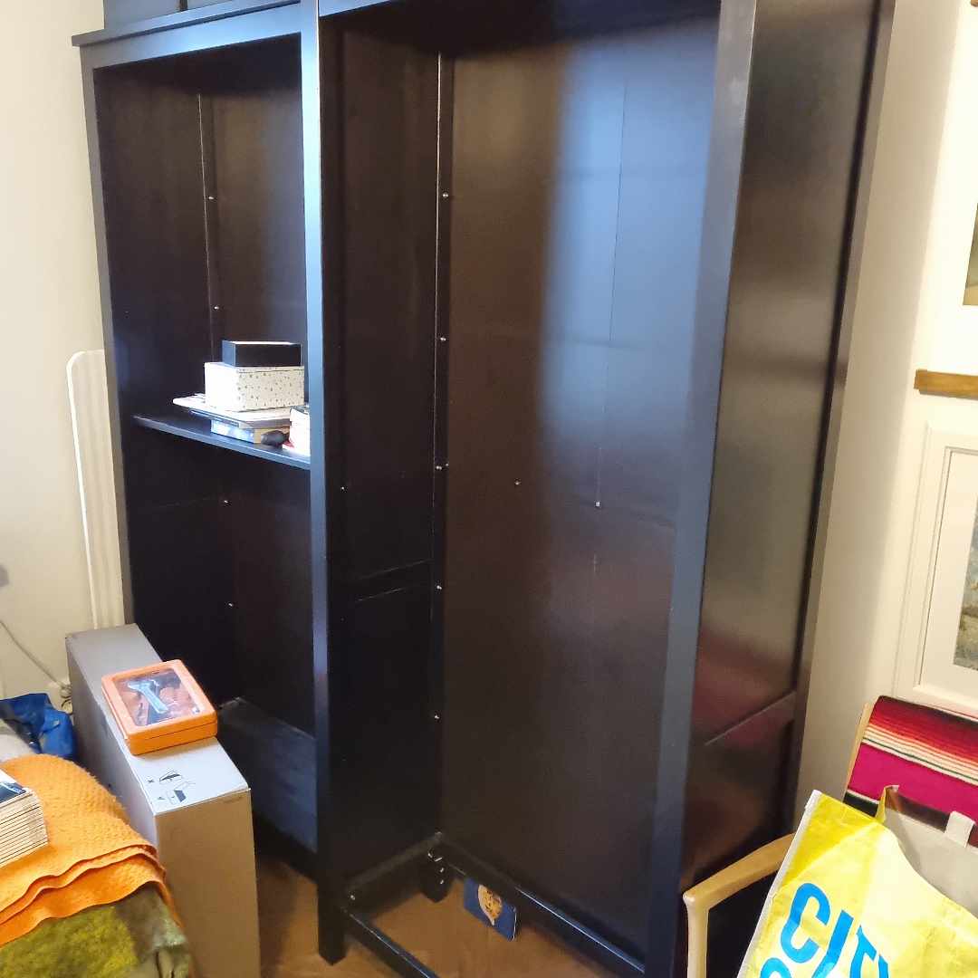 image of Två bokhyllor Hemnes - Årsta