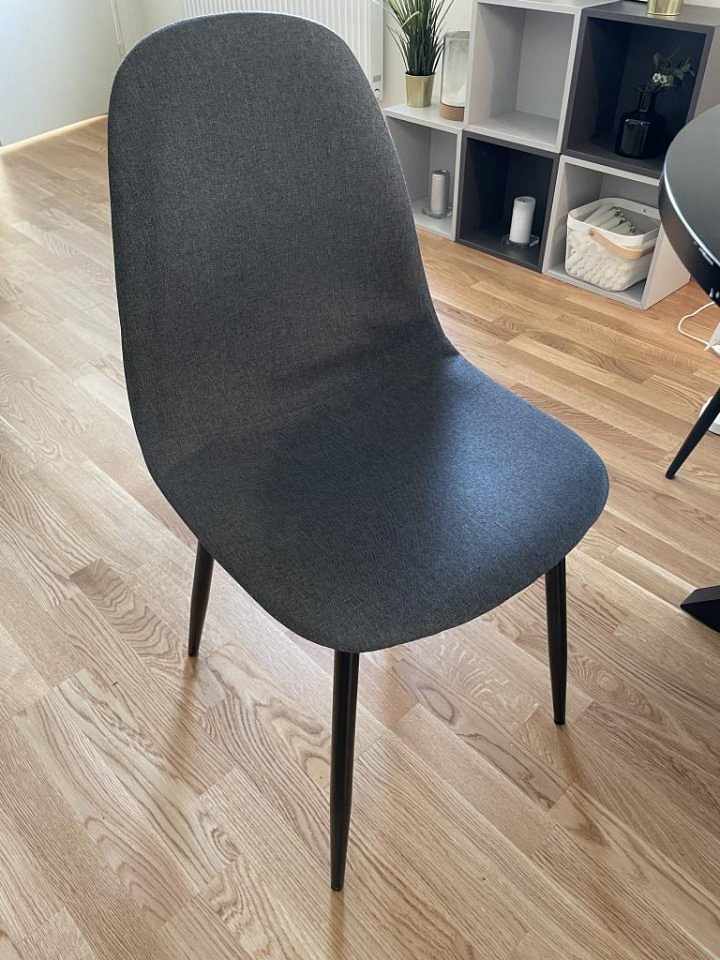 image of Matbord Svart 120cm inkl. - 