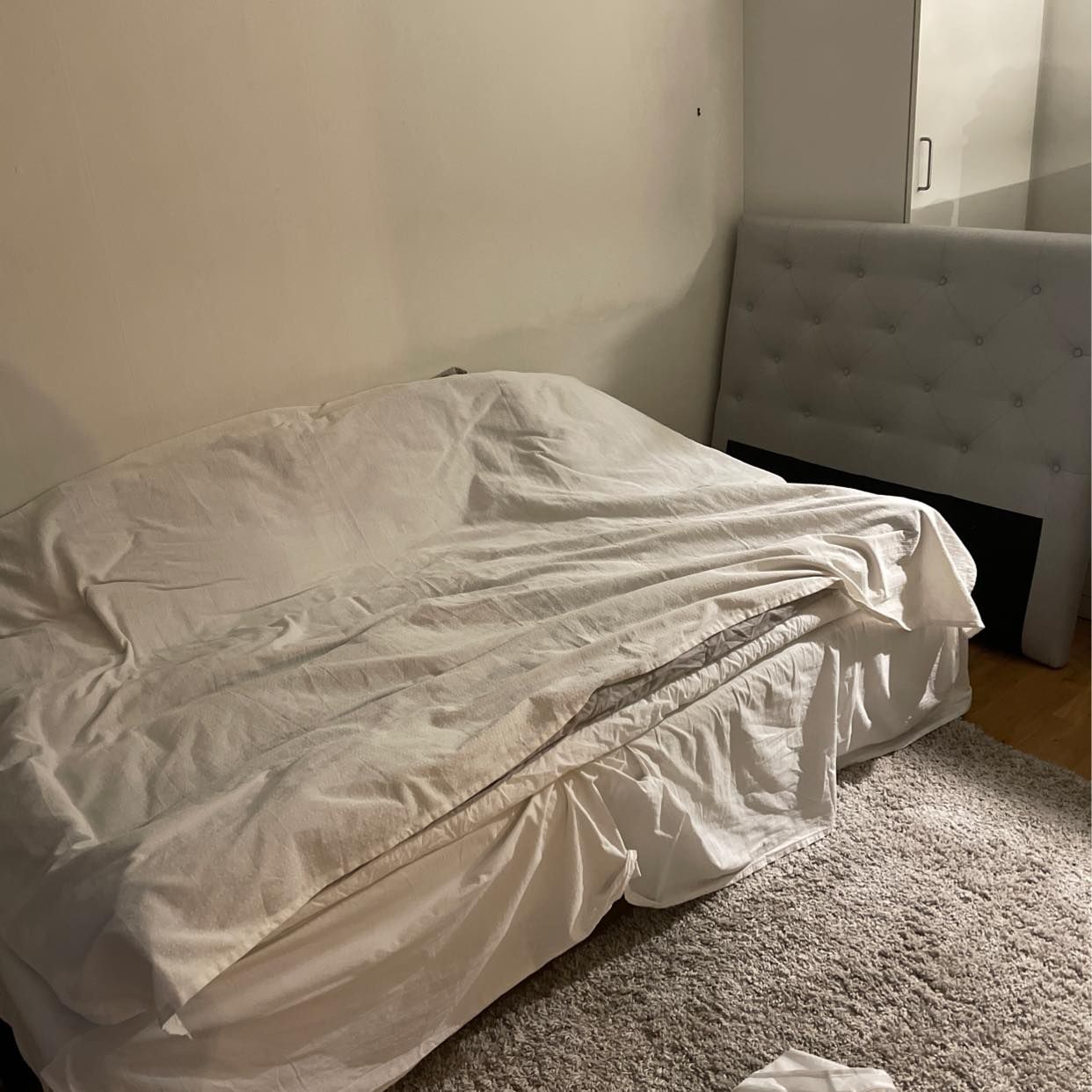 image of 120cm säng + sänggavel - 