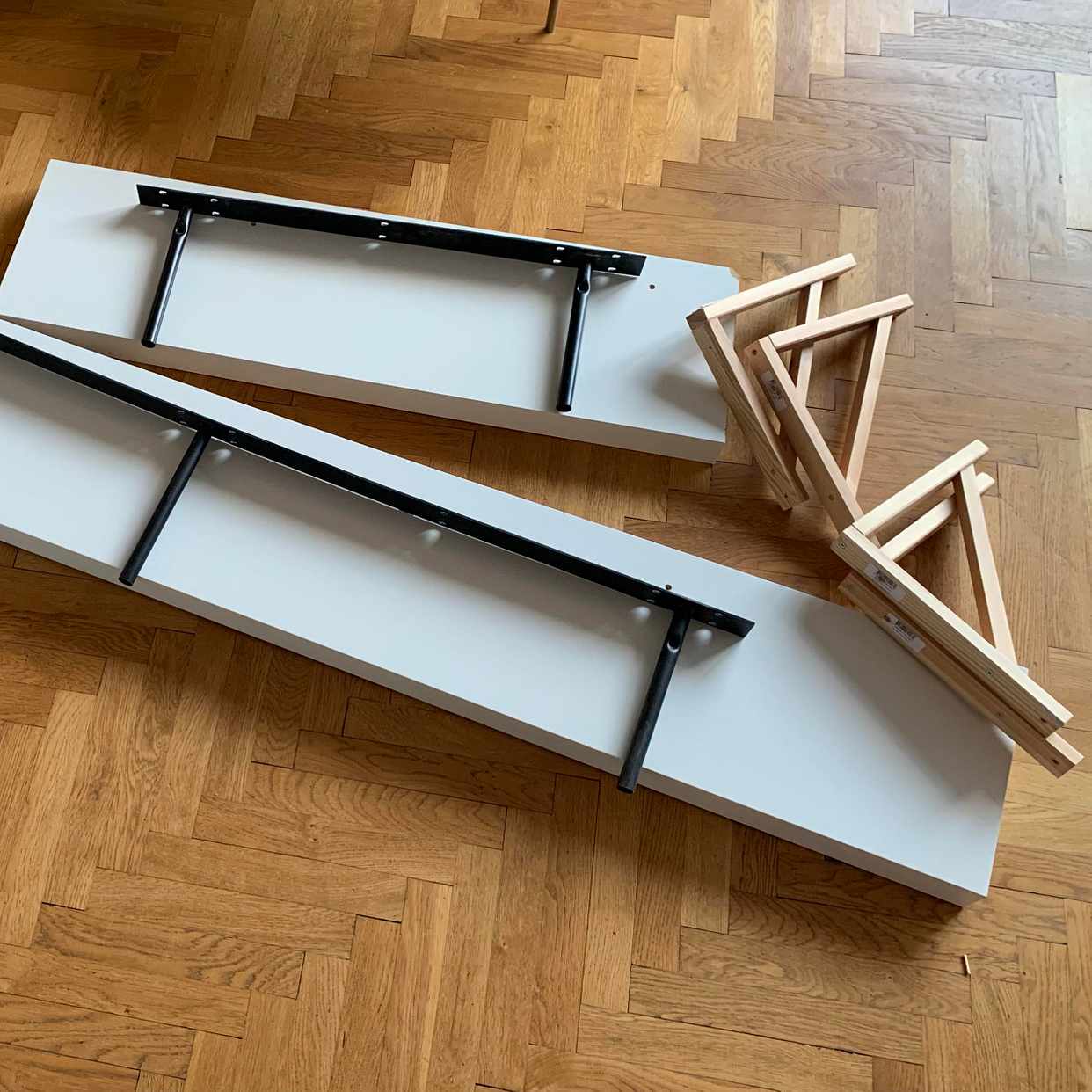 image of IKEA Lack shelf: 280 cm - Bromma