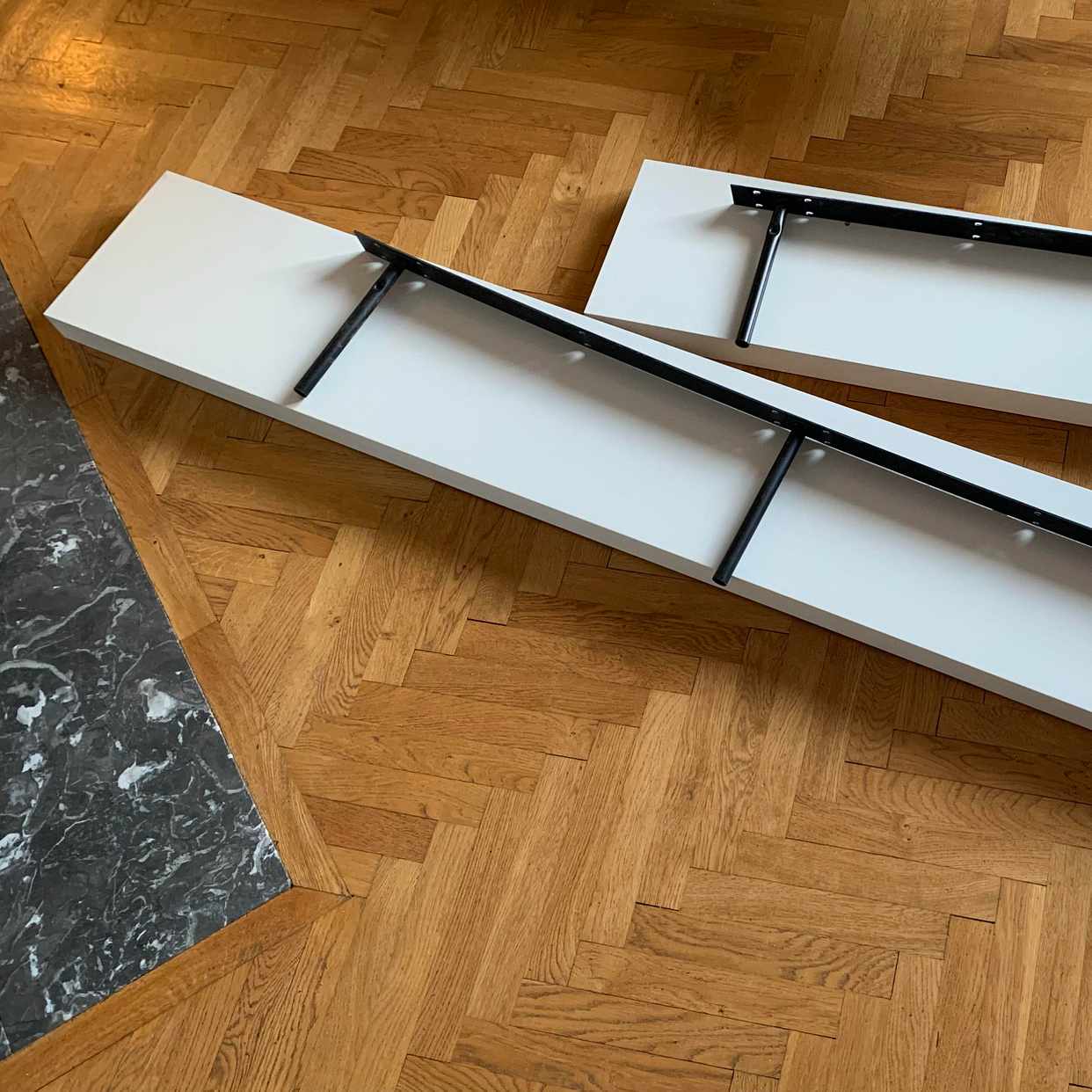 image of IKEA Lack shelf: 280 cm - Bromma