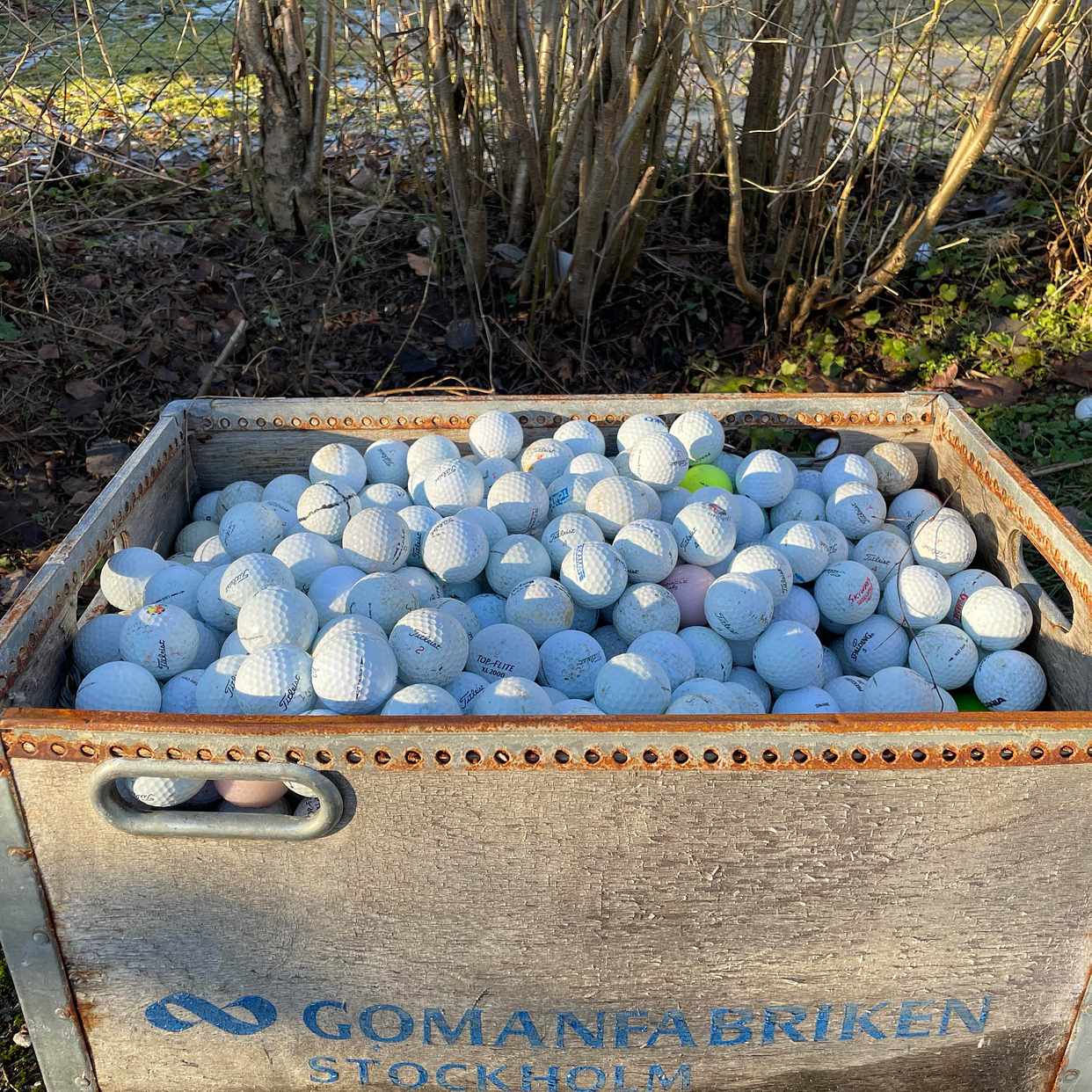 image of Golfbollar blandat - Tyresö