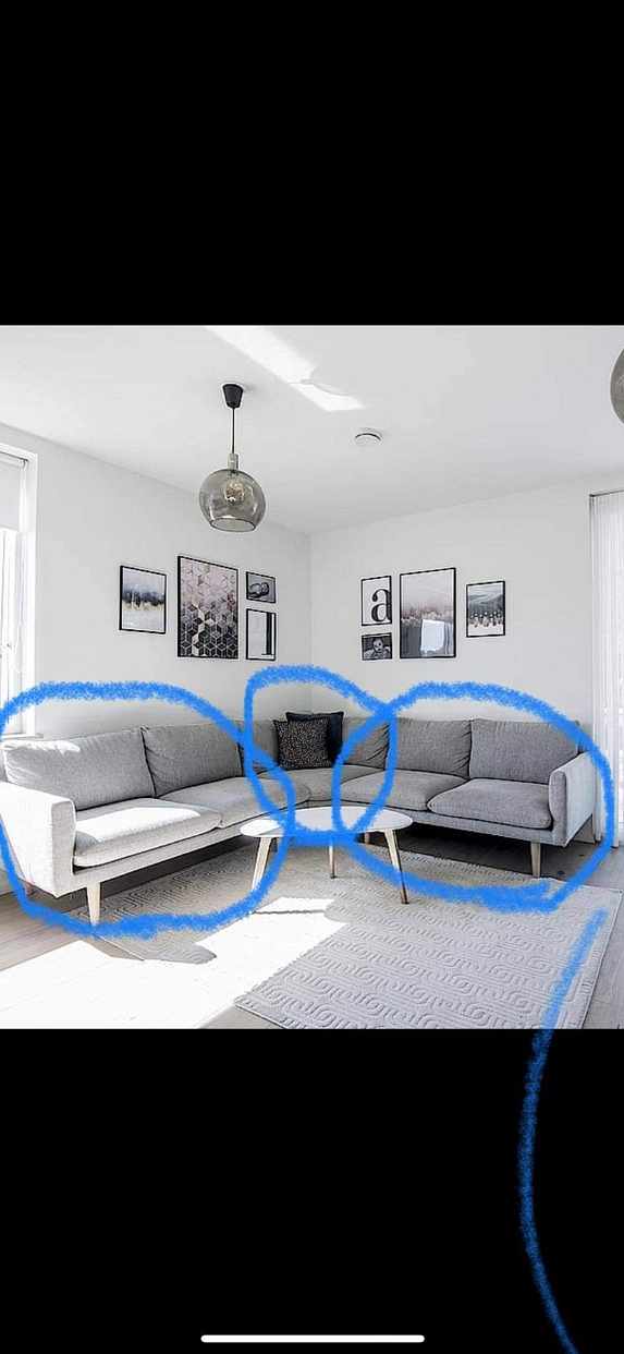 image of Sofa in three pieces - 
