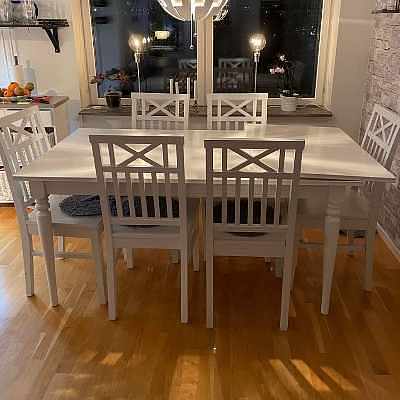 image of Move table and 6 chairs - 