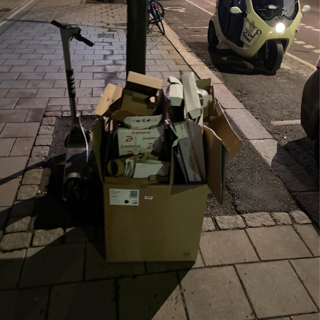 image of Kartonger och blandat - Stockholm