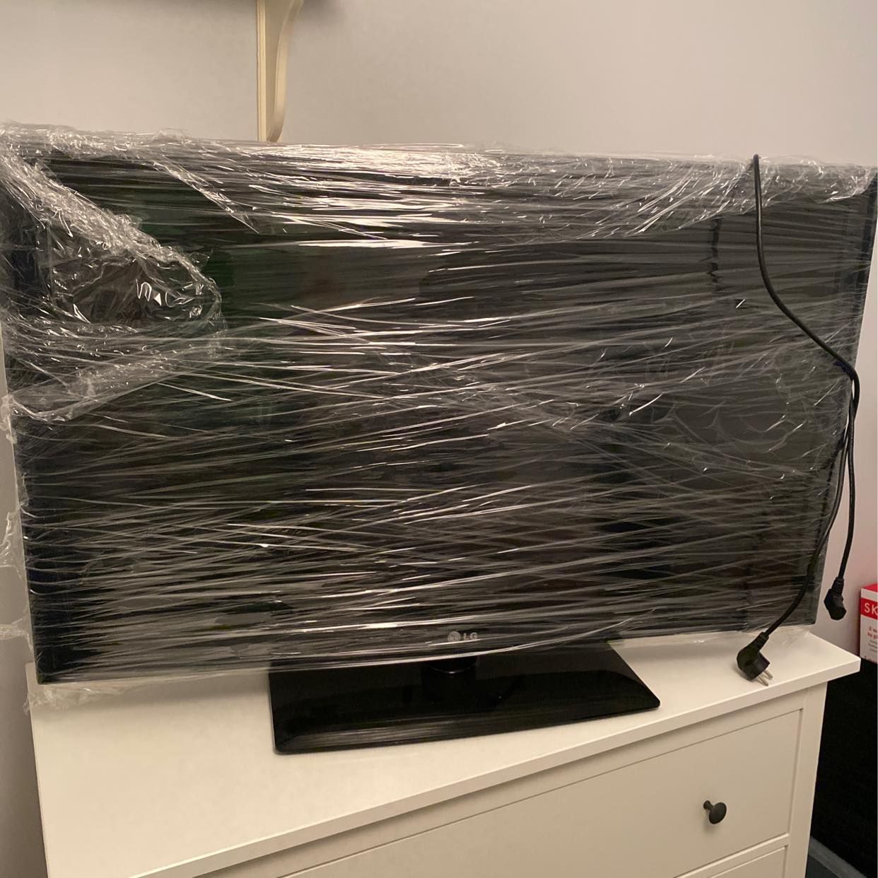 image of LG TV used - Stockholm