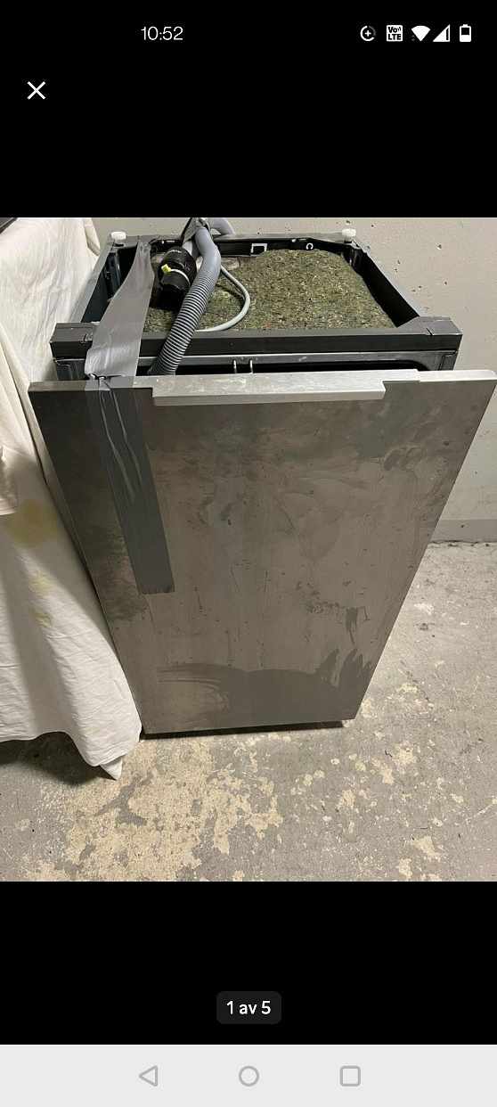 image of 45Cm Helintegrerad Rostfr - 