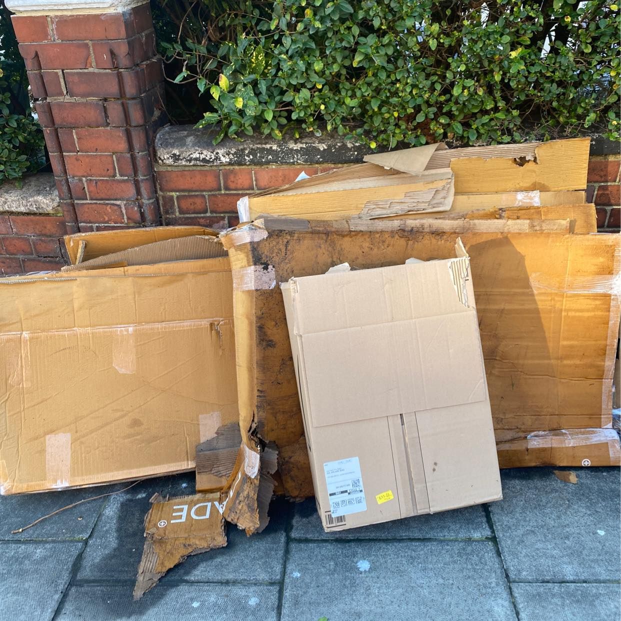 image of Remove cardboards - London