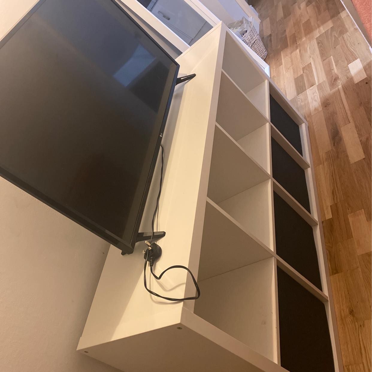 image of Standing shelf and TV - Lewisham