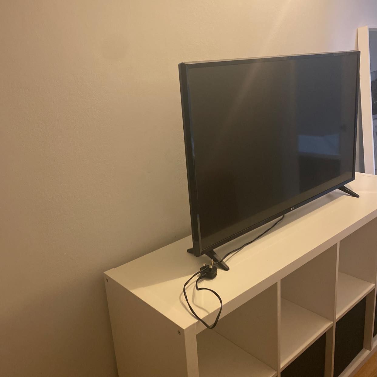 image of Standing shelf and TV - Lewisham