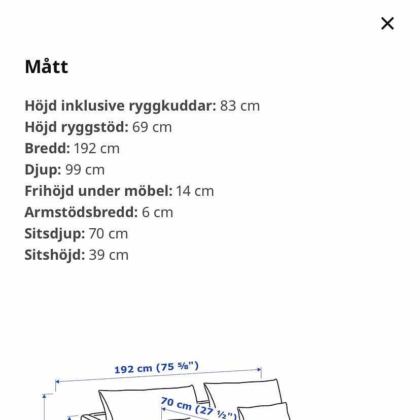 image of Hämta och lämna soffa - 
