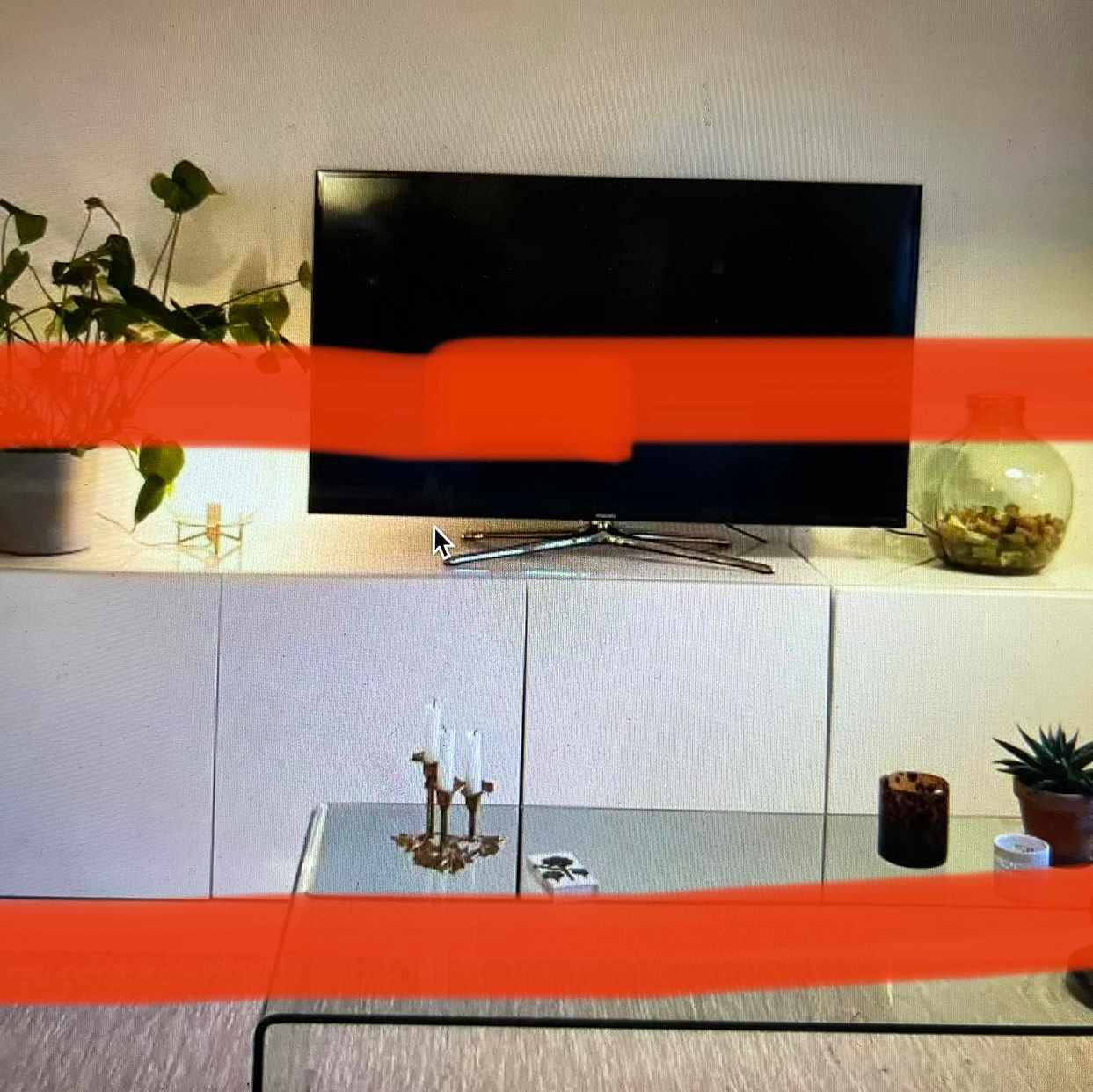image of Bestå + glasskiva - 