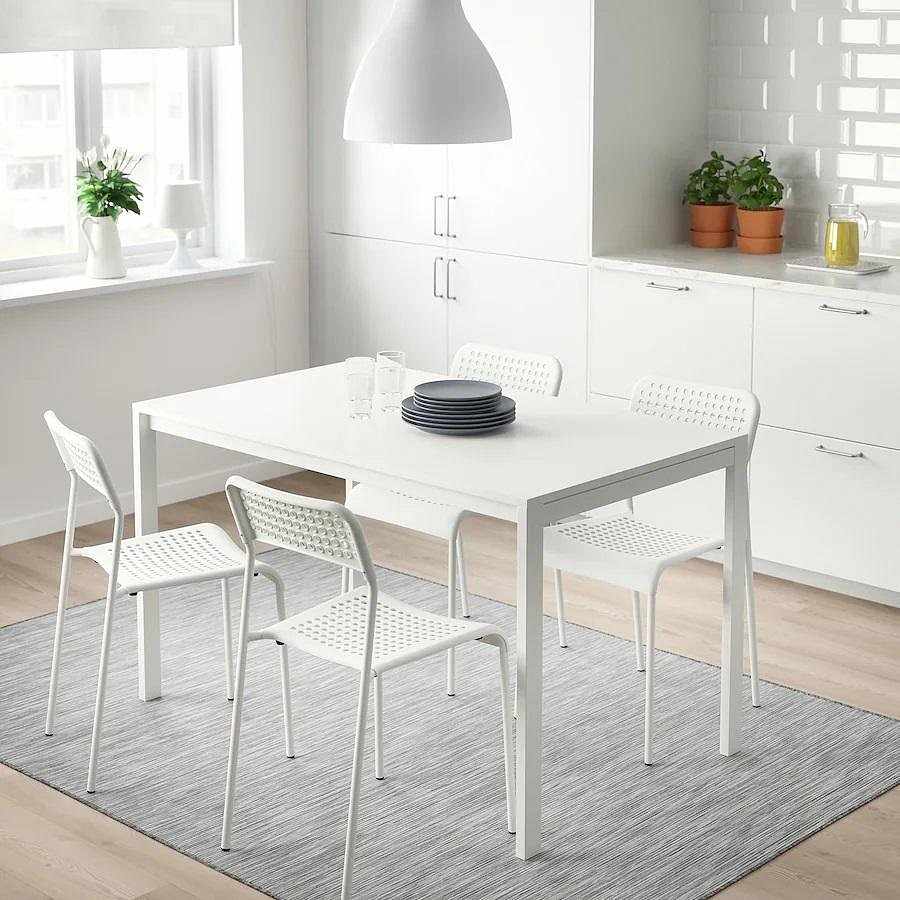 image of IKEA Melltorp Bord, vit12 - 