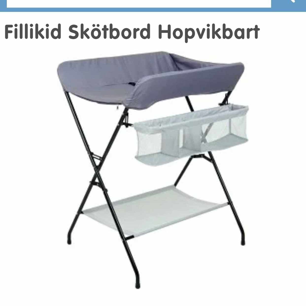 image of Vikbart skötbord - Stockholm