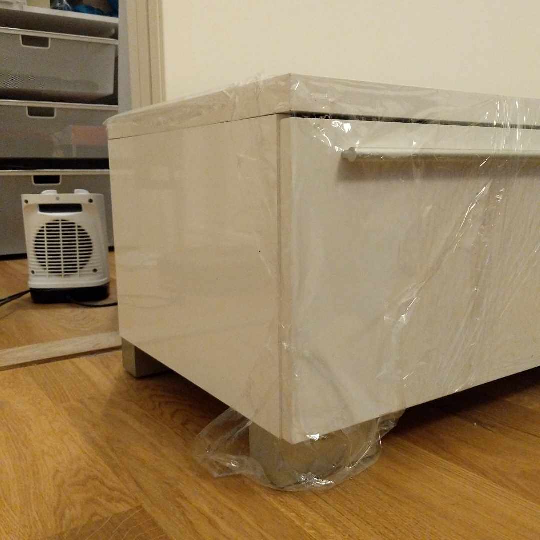 image of TV stand with drawers - Stockholm