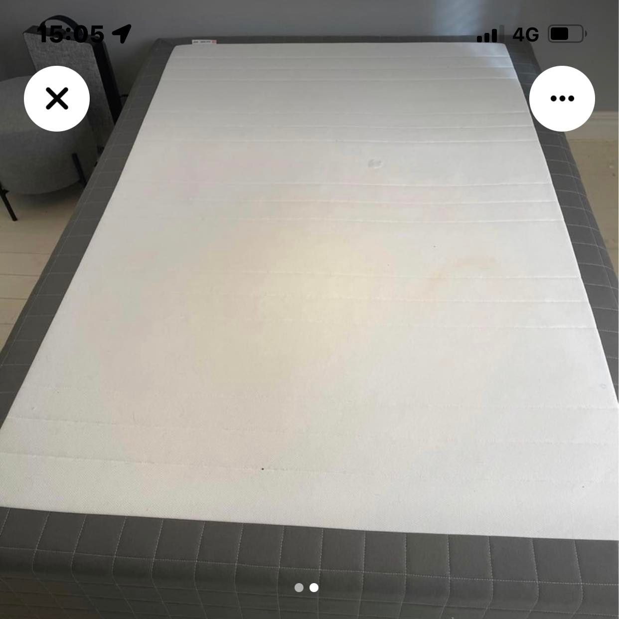 image of Leverans säng 140 - 
