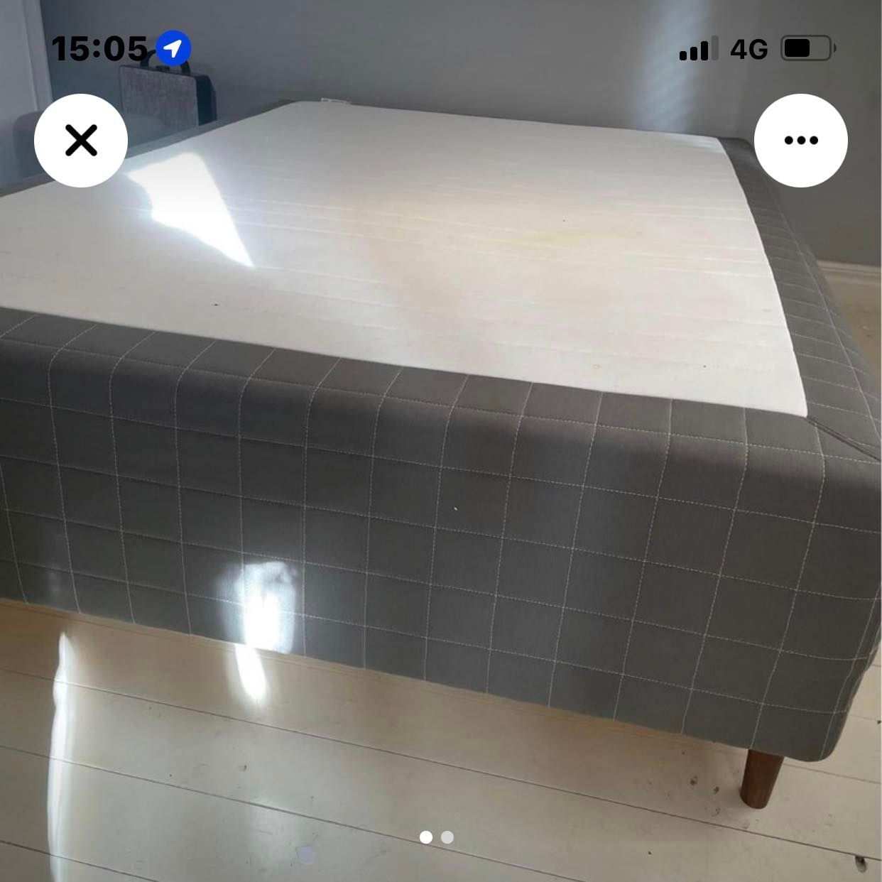 image of Leverans säng 140 - 