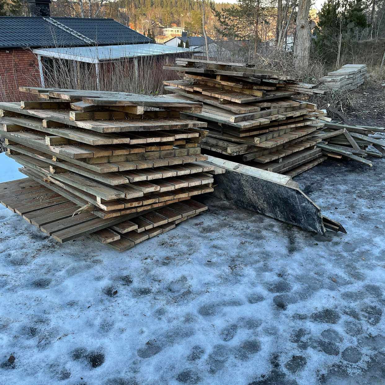 image of Virke till återvinning - Täby