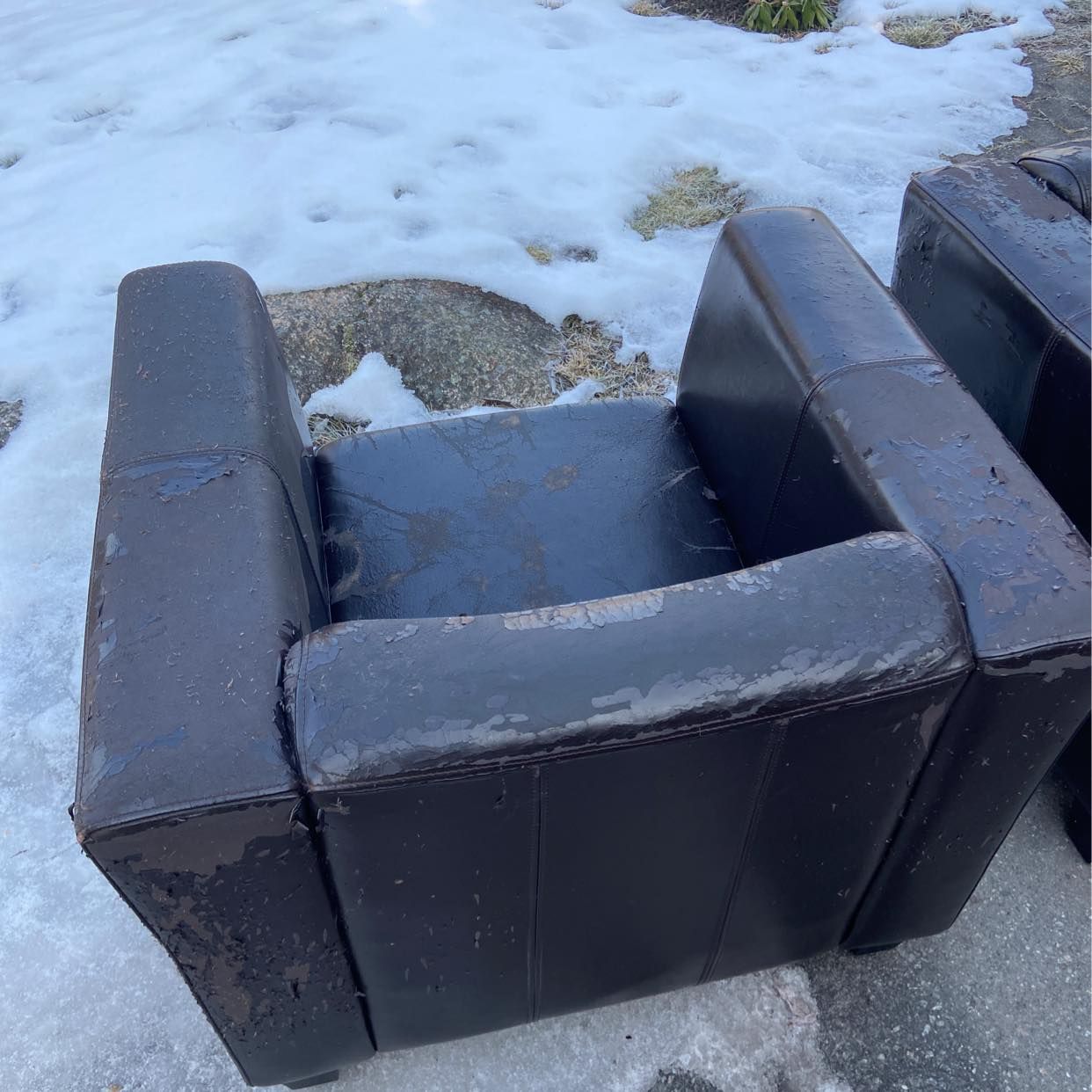 image of Slänga 3 fåtöljer - Åkersberga