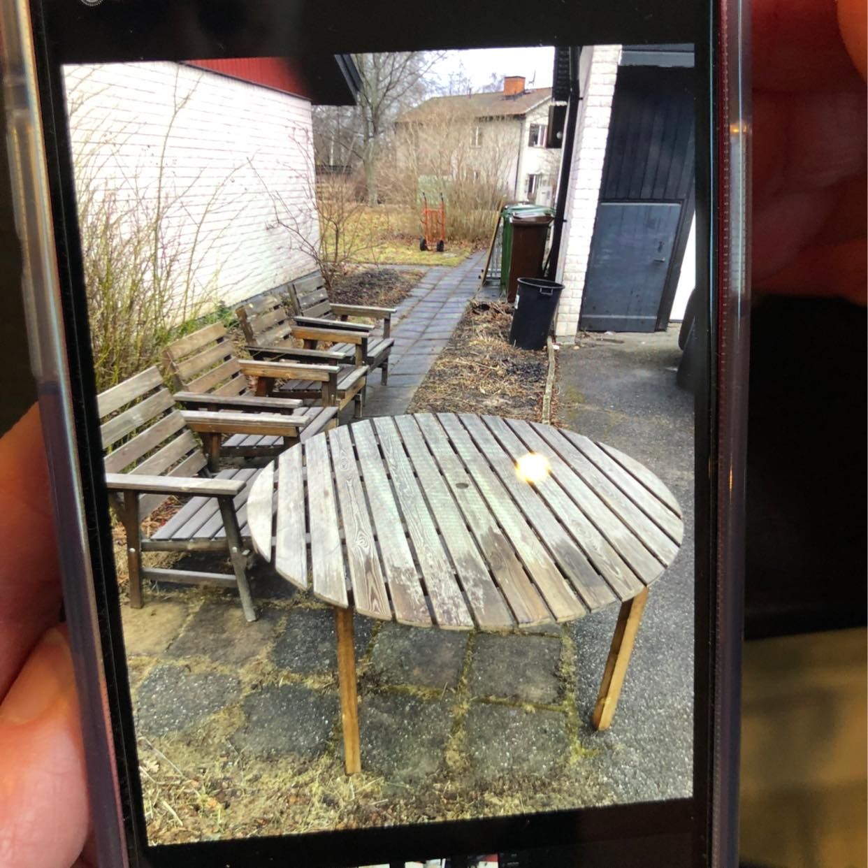 image of 4 stolar och ett bord - 