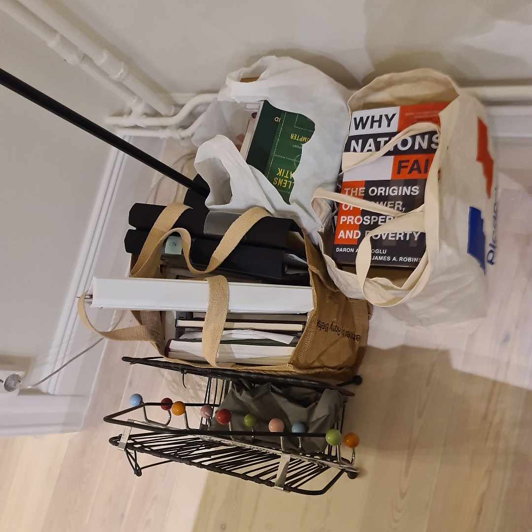 image of Books and other recycling - Stockholm