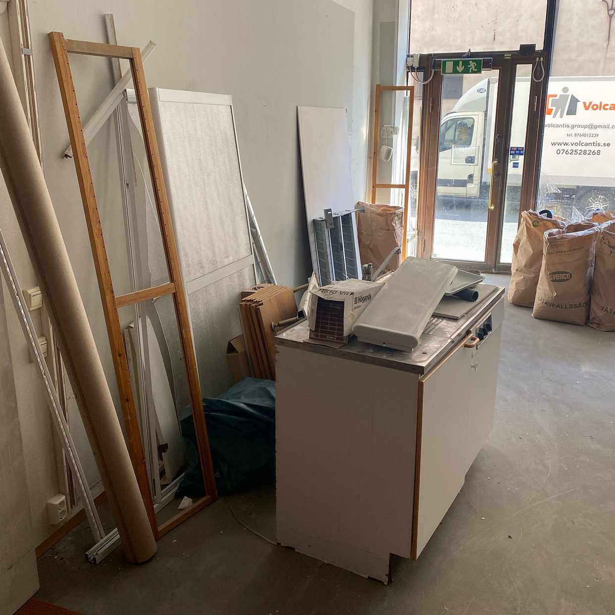 image of Kitchenette + avfall - Stockholm