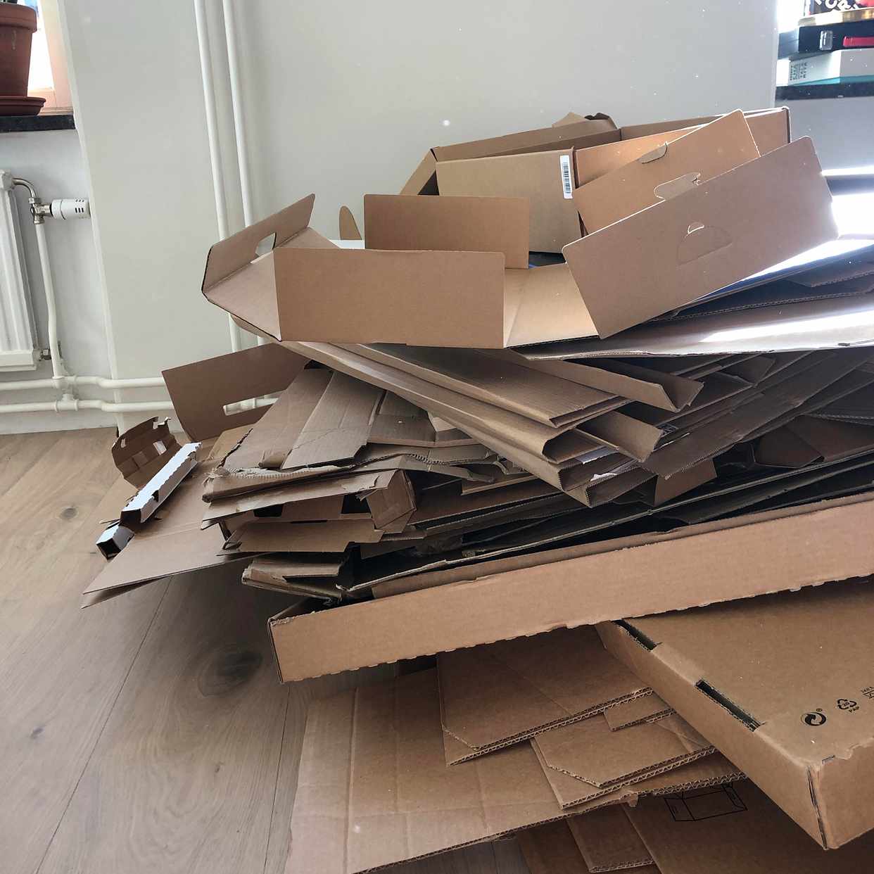 image of Cardboard boxes - Stockholm