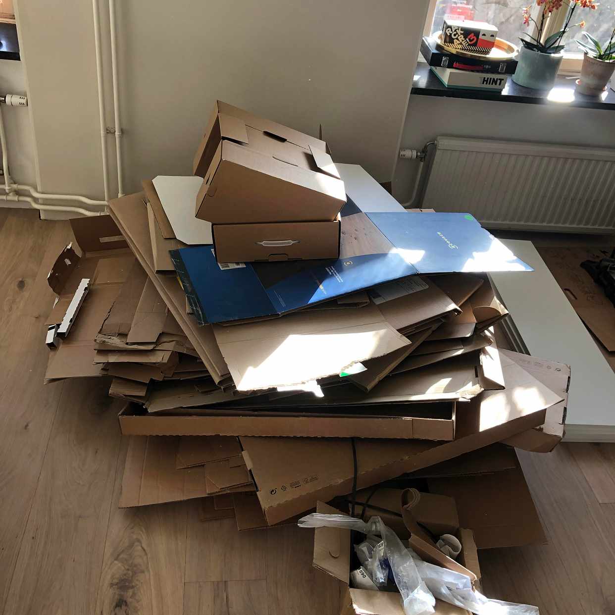 image of Cardboard boxes - Stockholm