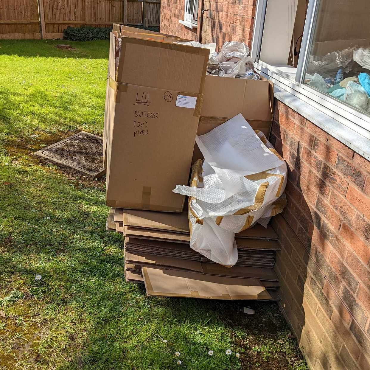 image of Cardboards,plastic,chair - Northwood
