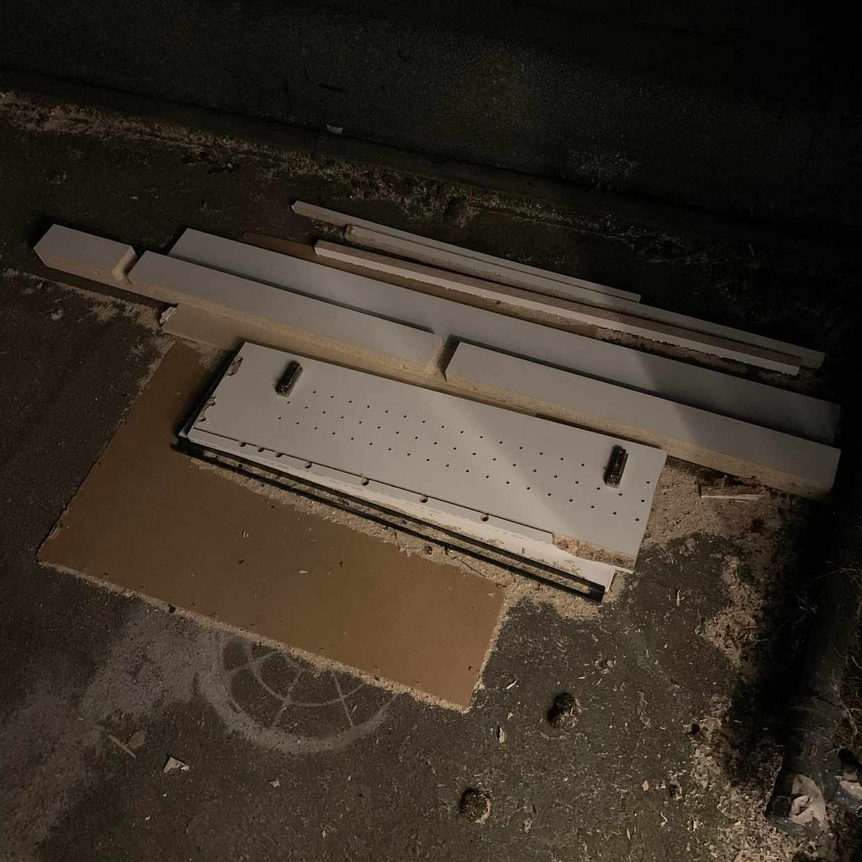 image of Wood and door frame - London