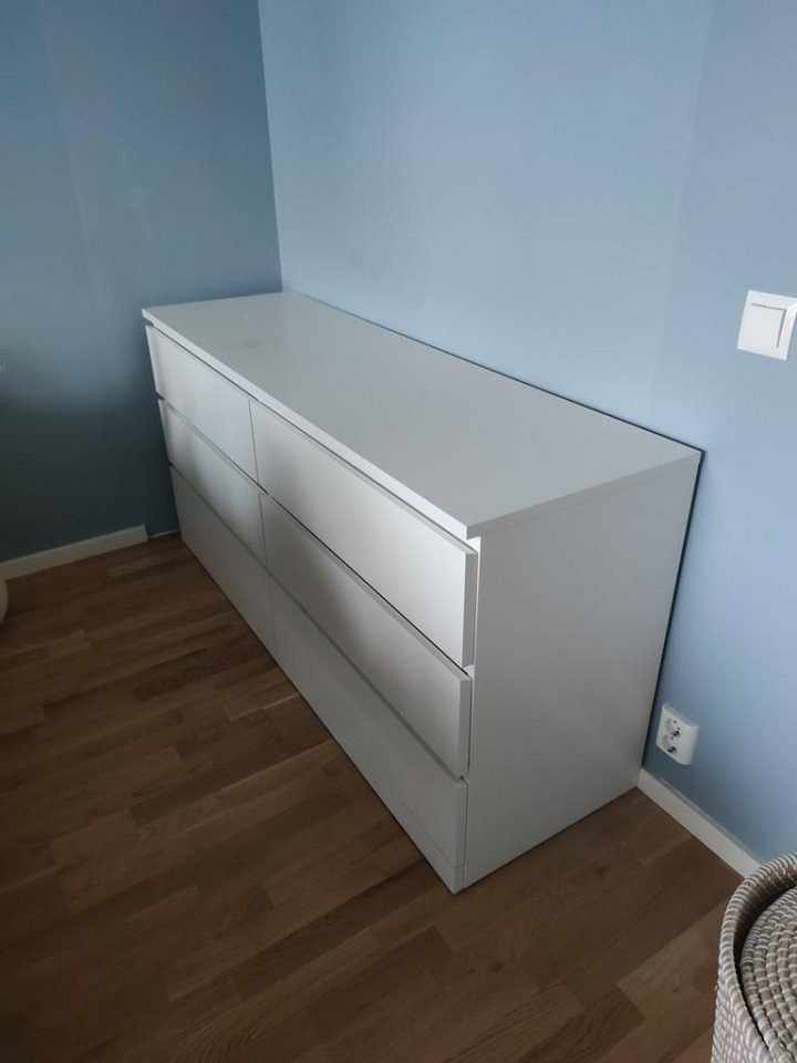 image of Malm byrå 6 lådor - 