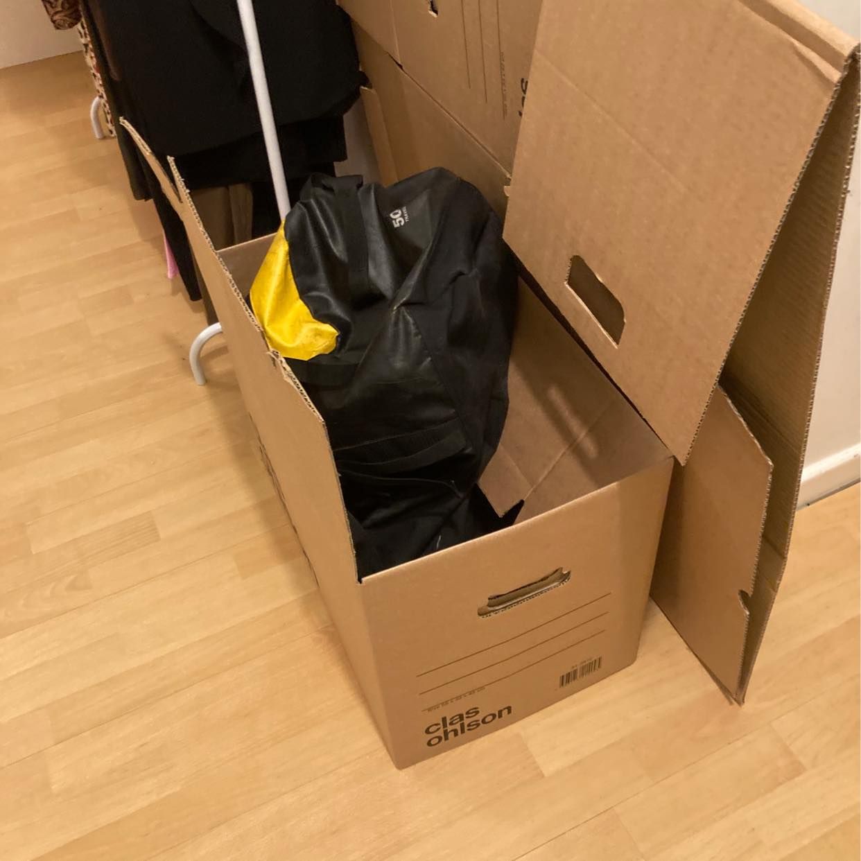 image of Flytta 2 lådor + väska - 