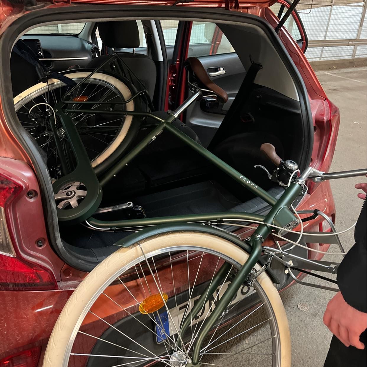 image of Cyklar som ej får plats - 