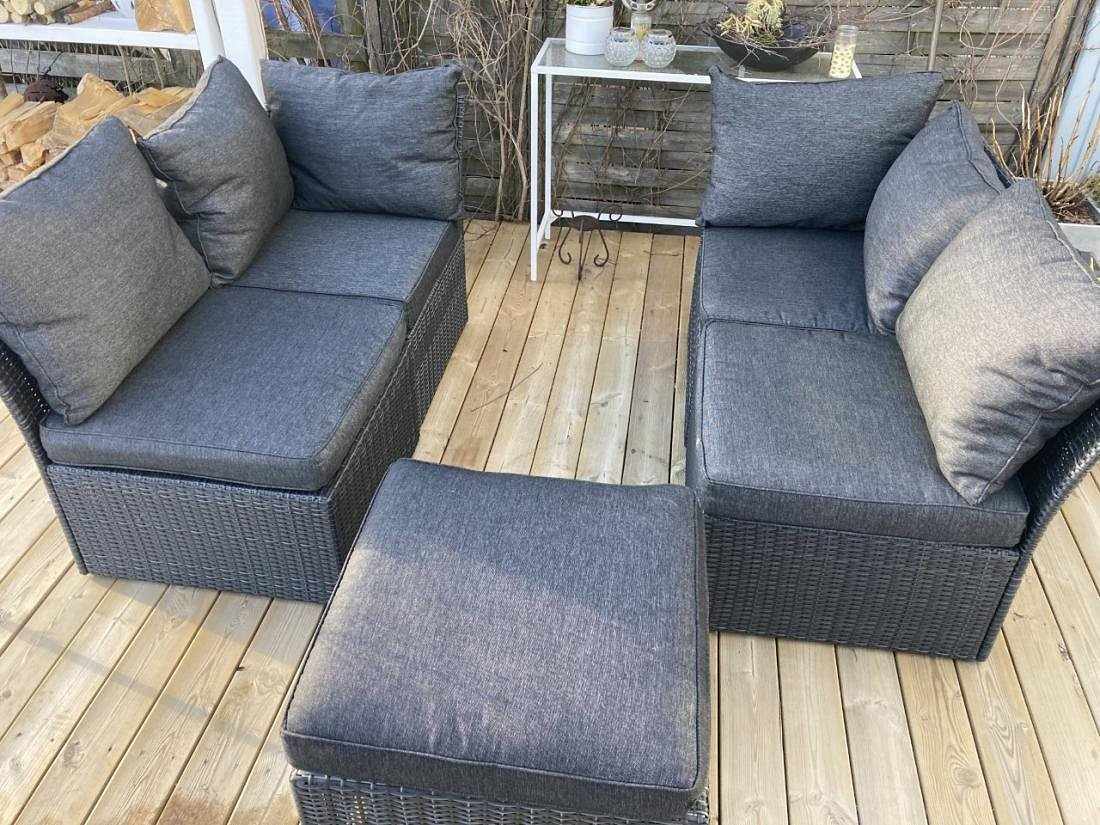 image of Bekvämt loungeset i mycke - 