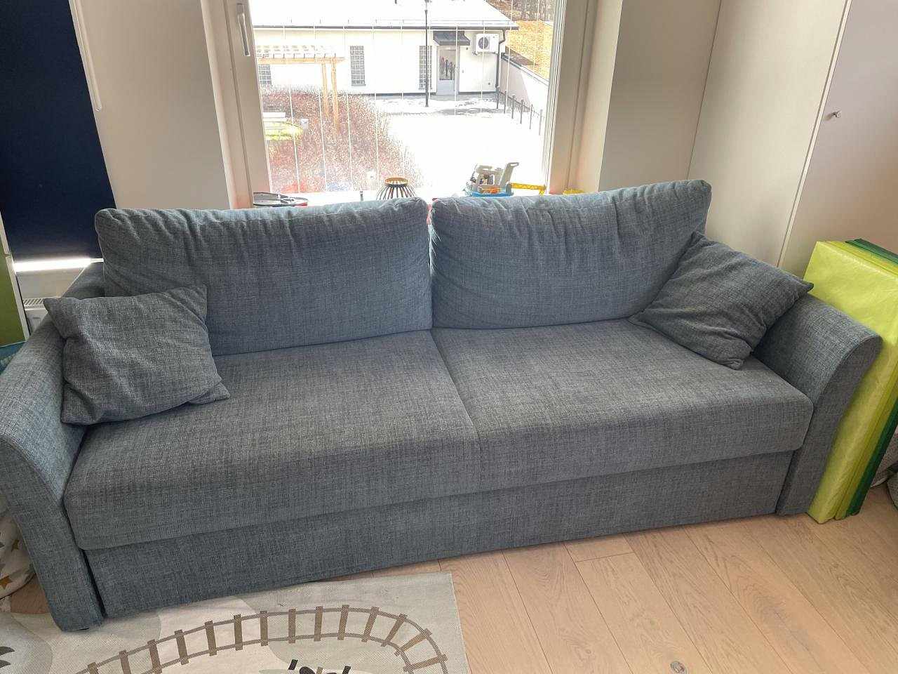 image of Fin bäddsoffa - knappt an - 