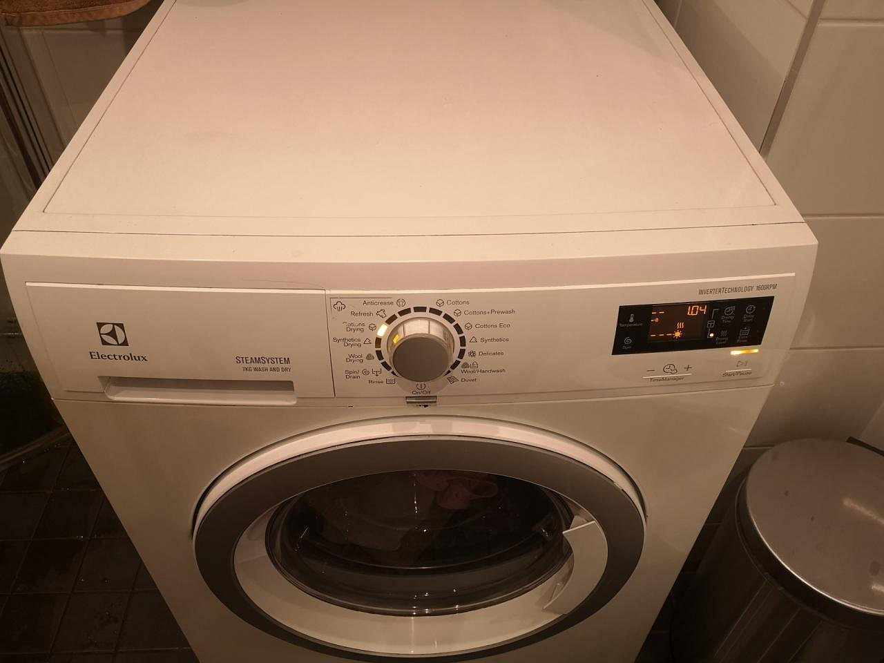 image of Electrolux tvättmaskin oc - 