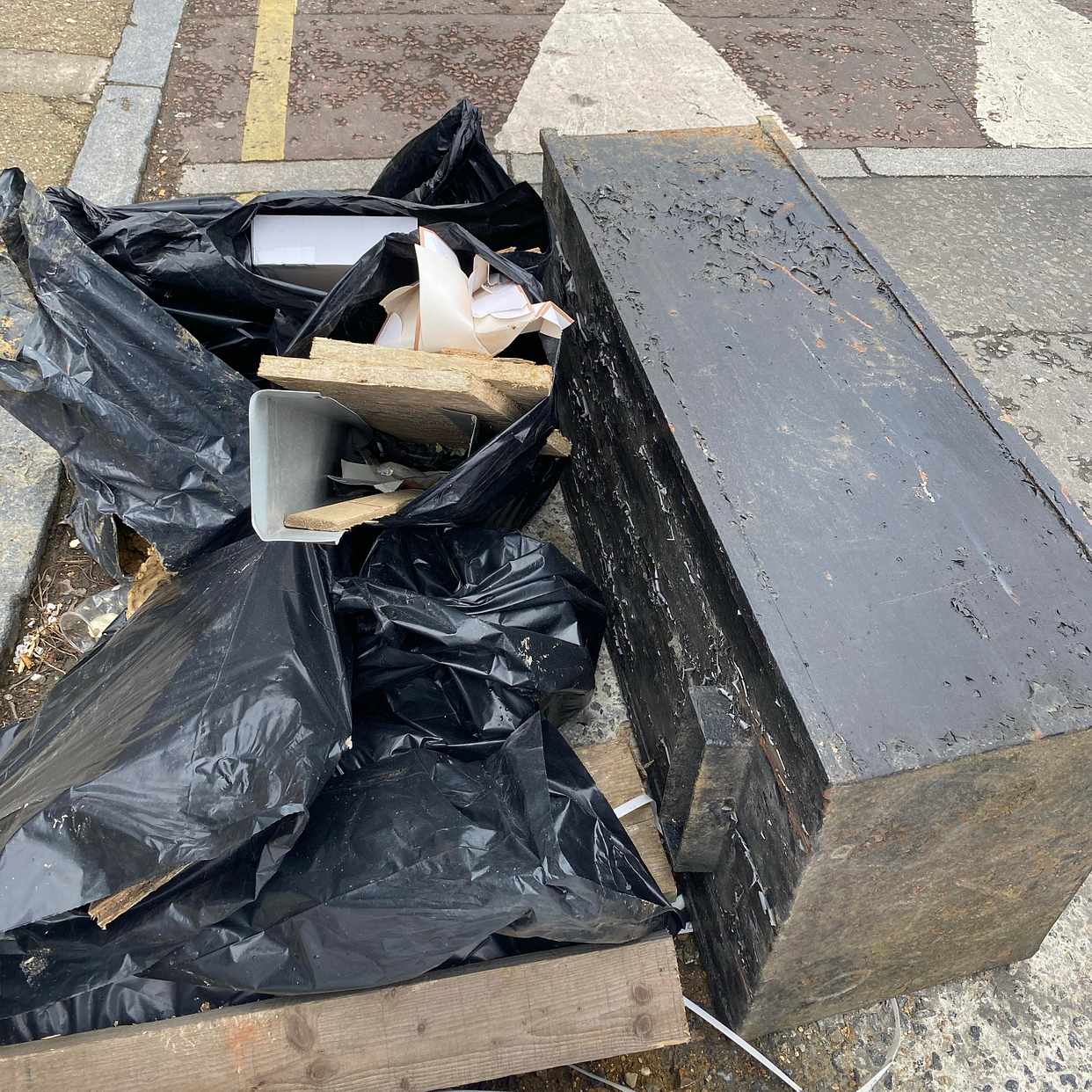 Mixed construction waste Southwark Tiptapp