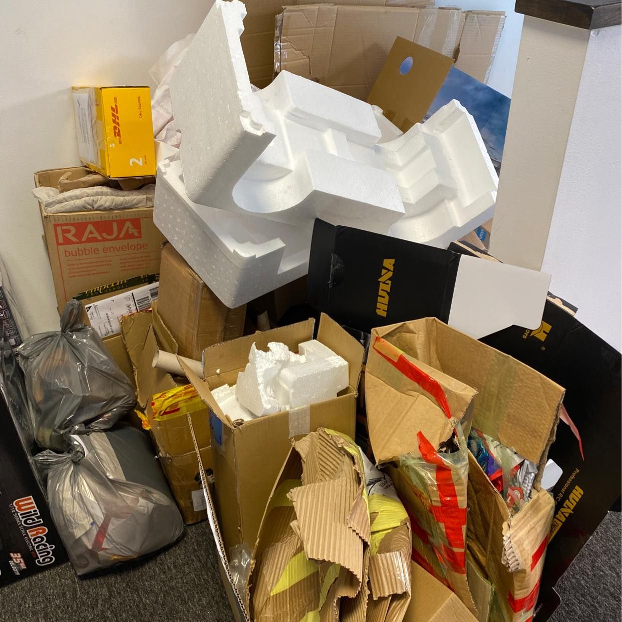 image of Cardboard, plastic - Stockholm