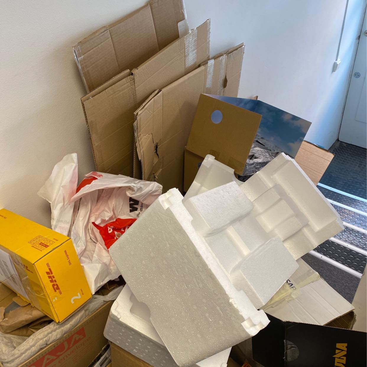 image of Cardboard, plastic - Stockholm
