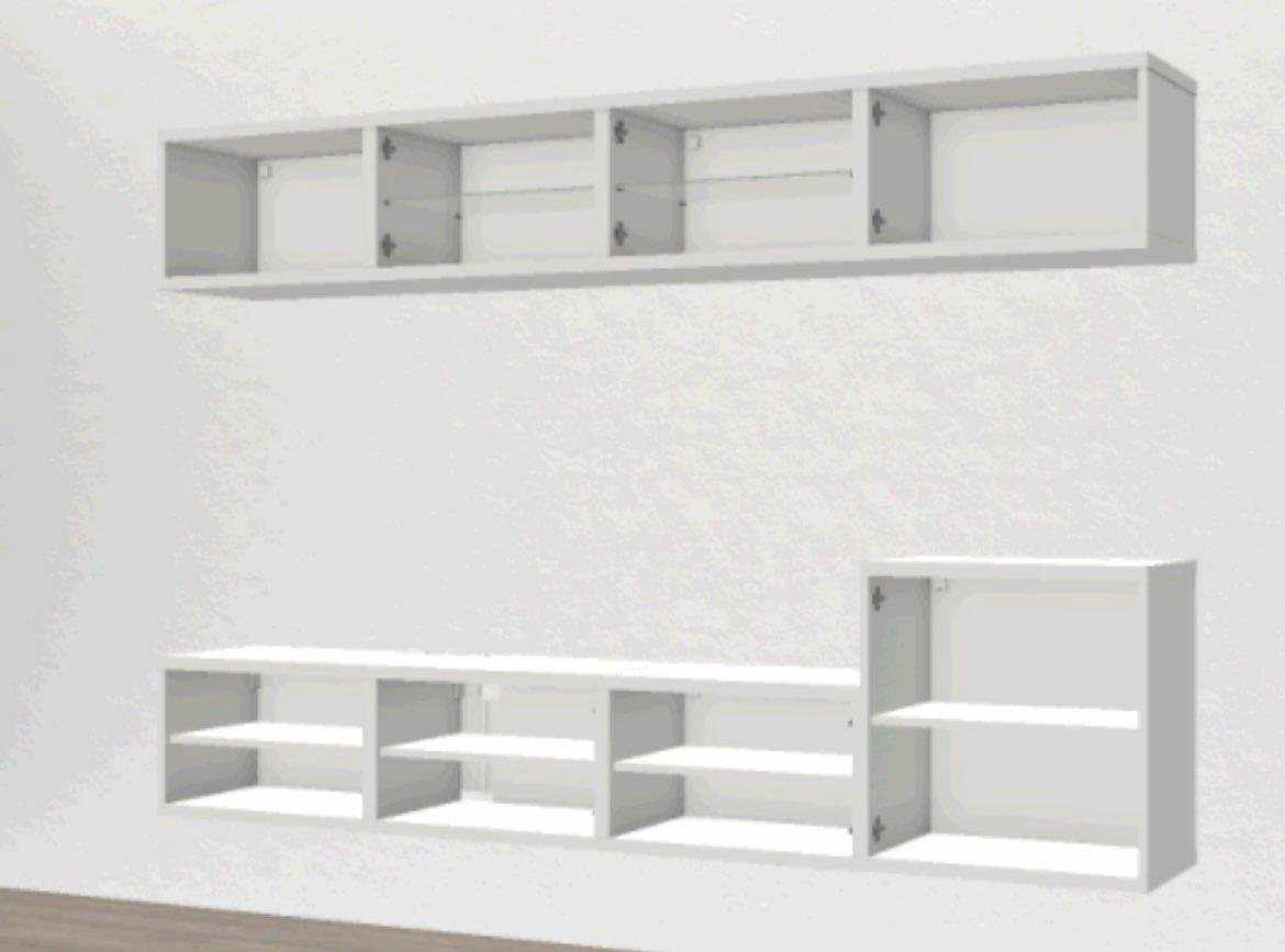 image of IKEA BESTÅ med belysning - 
