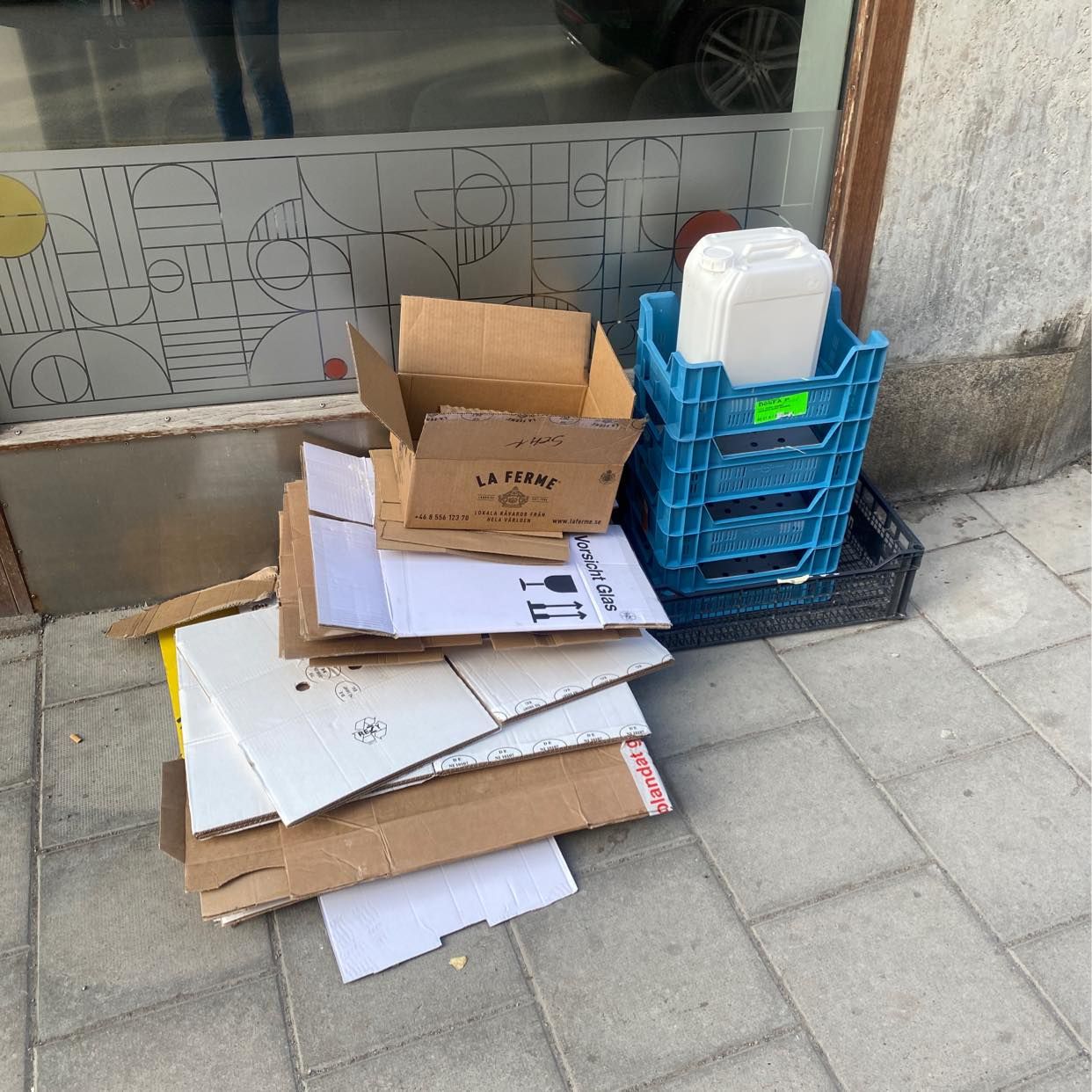 image of Köra till återvinning - Stockholm