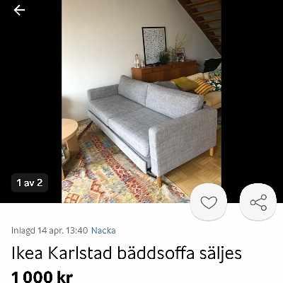 image of Bäddsoffa - 