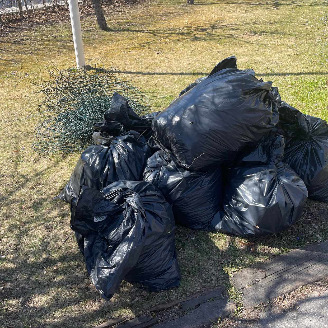 image of Lövsäckar och lite metall - Spånga