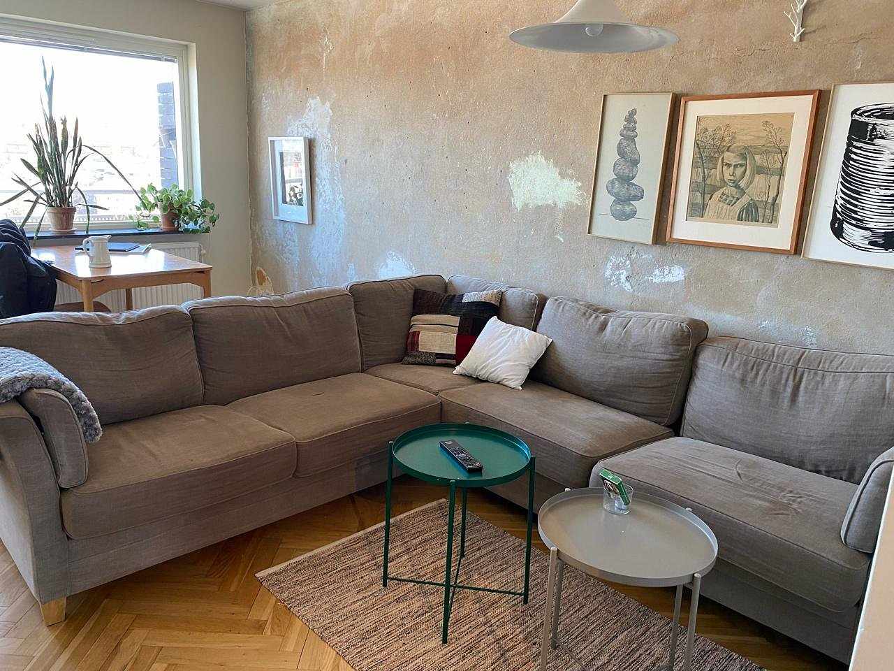 image of Stor soffa bortskänkes - 