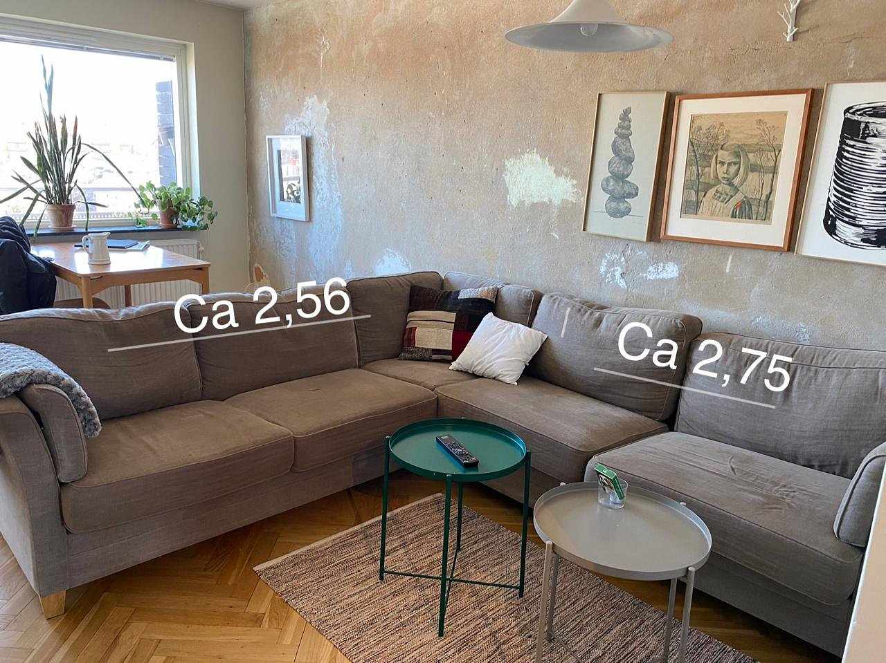 image of Stor soffa bortskänkes - 
