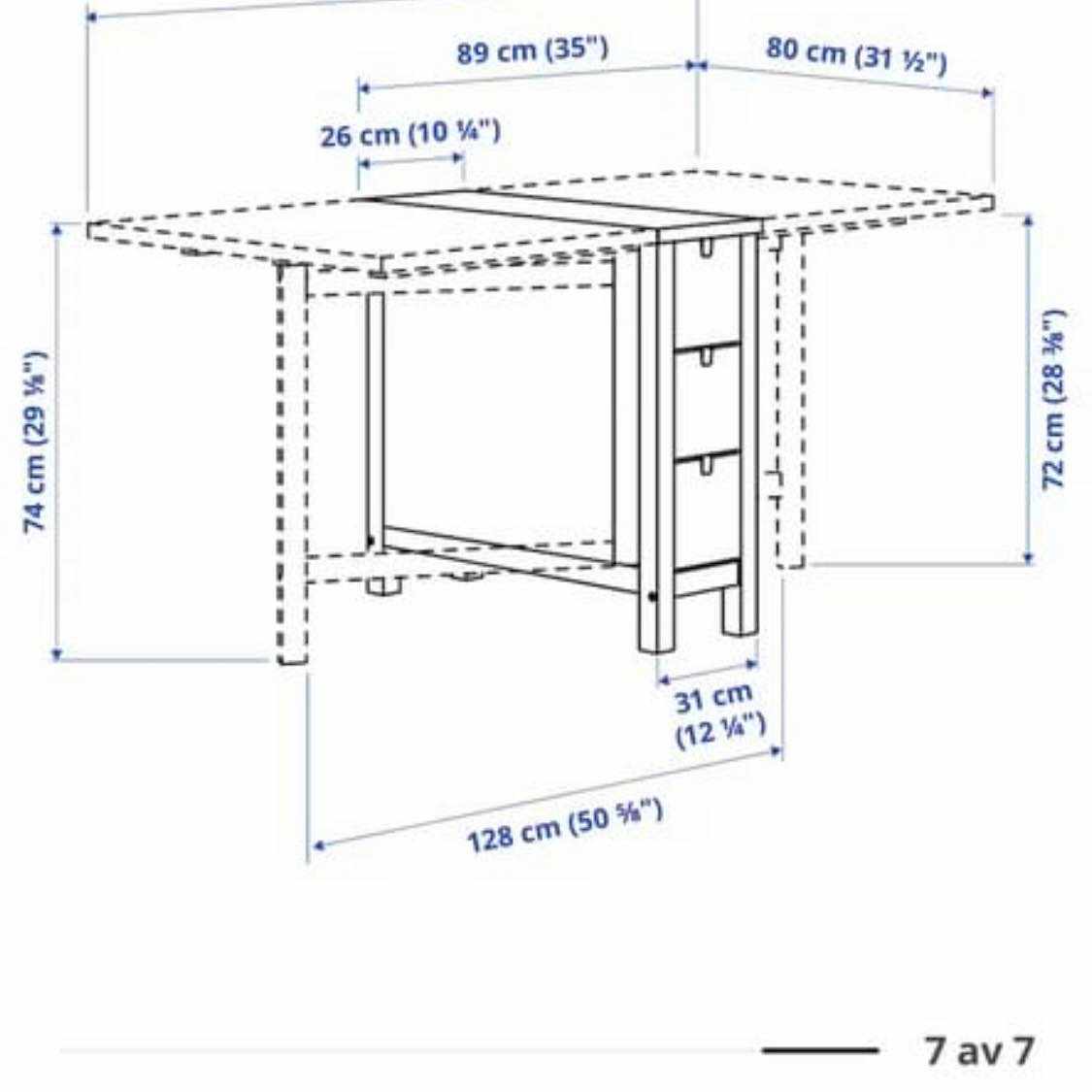 image of Table and 2 chairs - 